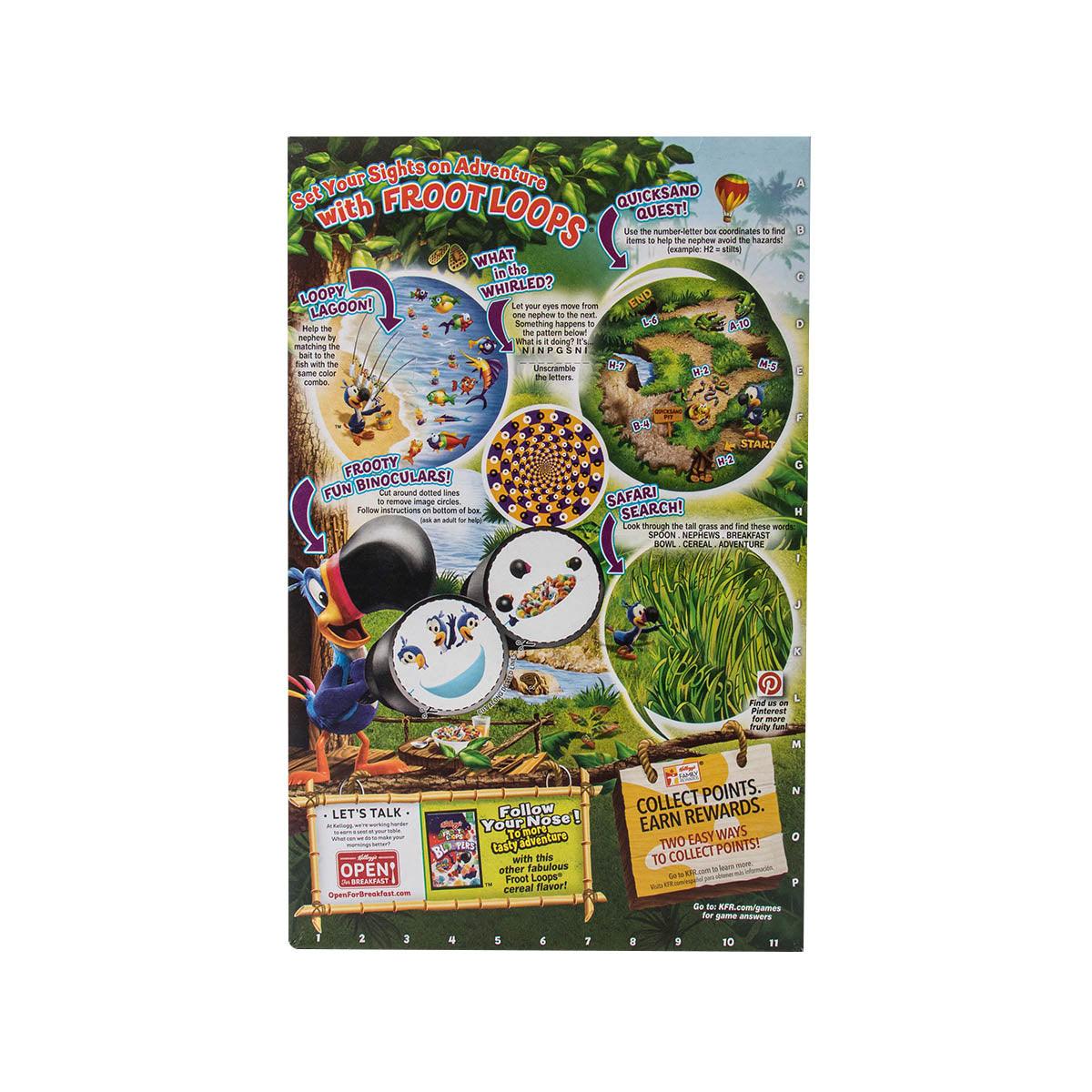 KELLOGG'S Froot Loops Sweetened Multi-Grain Cereal (US ver)  (252g)