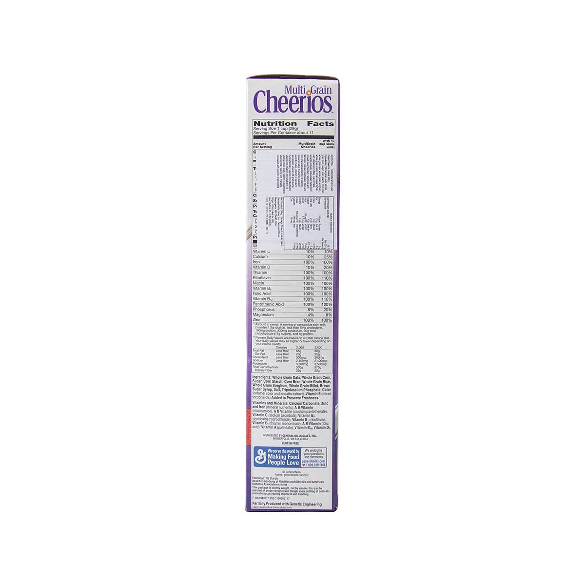GENERALMILLS Multi Grain Cheerios Cereal  (340g)