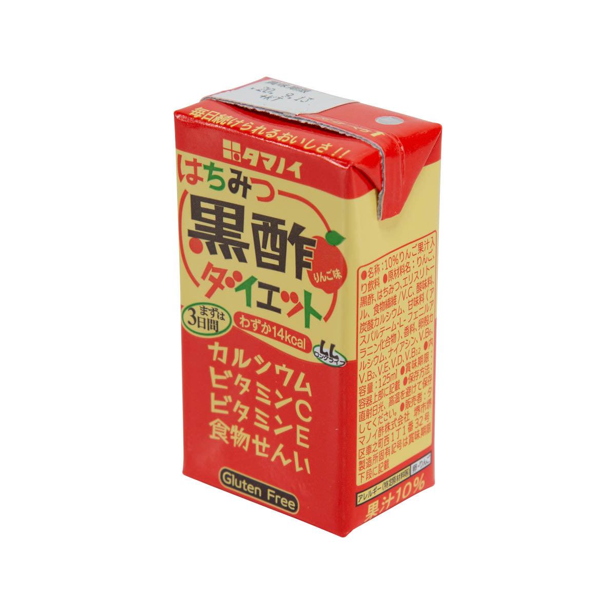 TAMANOI Apple and Honey Black Vinegar Diet Drink  (125mL) - city'super E-Shop