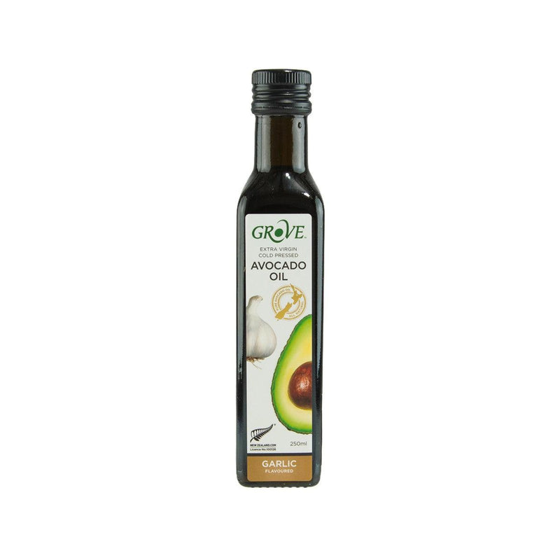 GROVE Extra Virgin Avocado Oil Infused with Garlic  (250mL)
