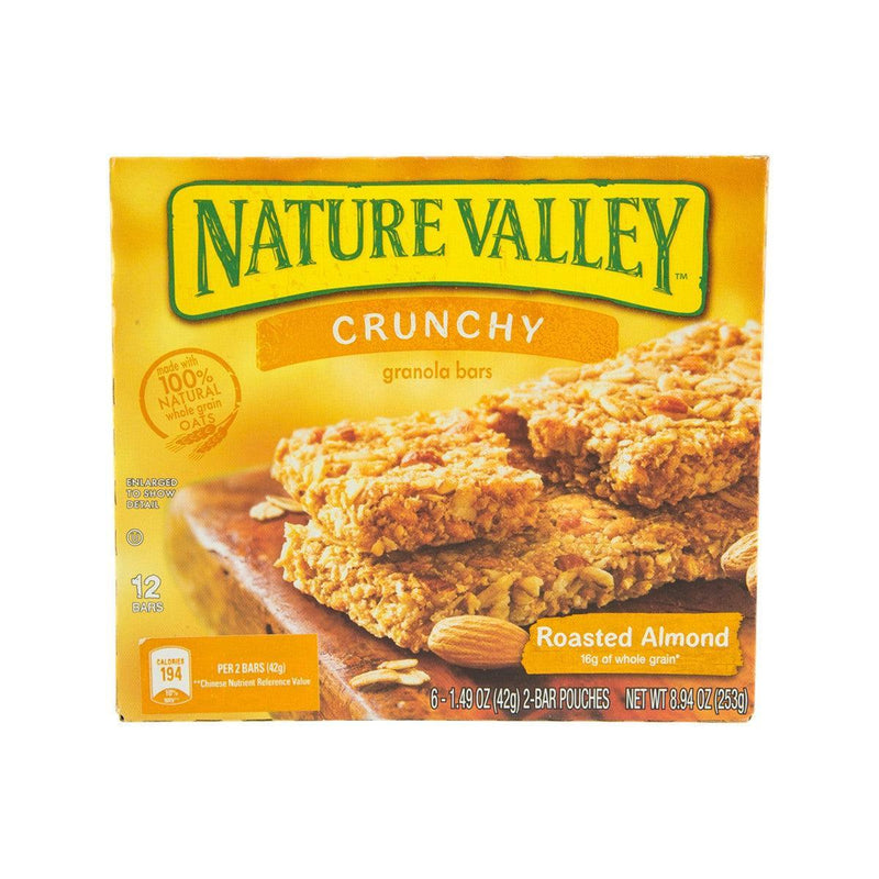 NATURE VALLEY Crunchy Granola Bars - Roasted Almond  (252g)