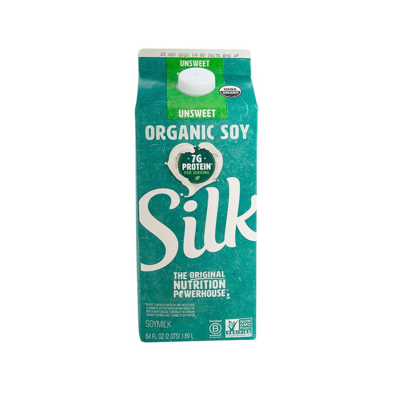 SILK Organic Soymilk - Unsweetened  (1.89L)