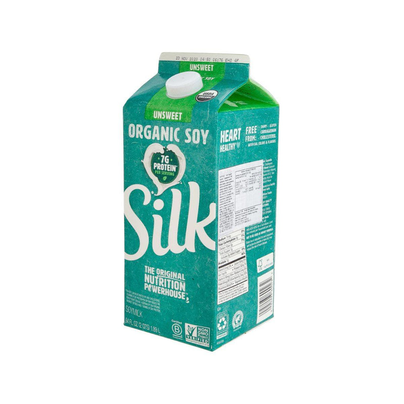 SILK 有機豆奶 - 無加糖  (1.89L)