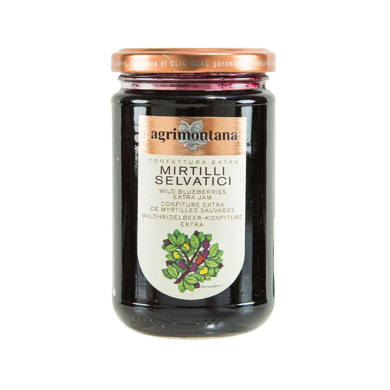 AGRIMONTANA Wild Blueberries Extra Jam  (350g)