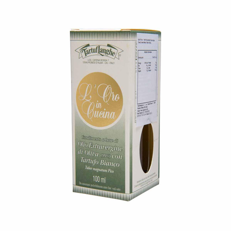 TARTUFLANGHE Extra Virgin Olive Oil with White Truffle  (100mL) - city&