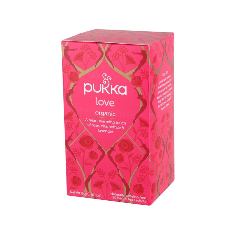 PUKKA Love - Organic Rose, Chamomile & Lavender Flower Tea Bags  (24g)