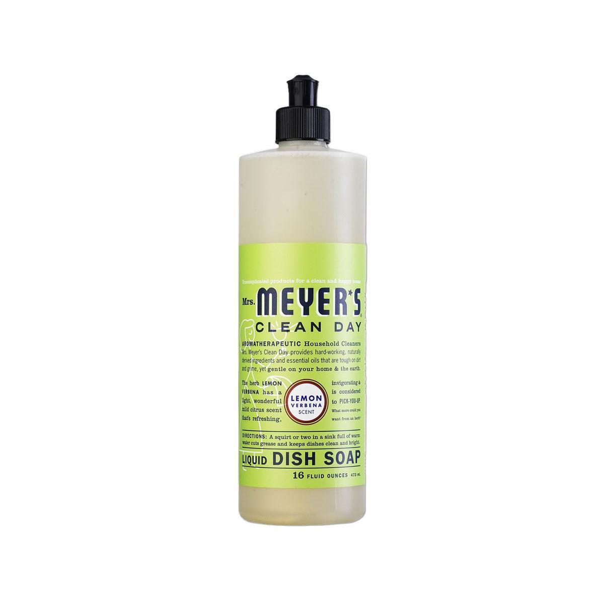 MRS. MEYERS 洗潔精-檸檬馬鞭草  (16fl oz)