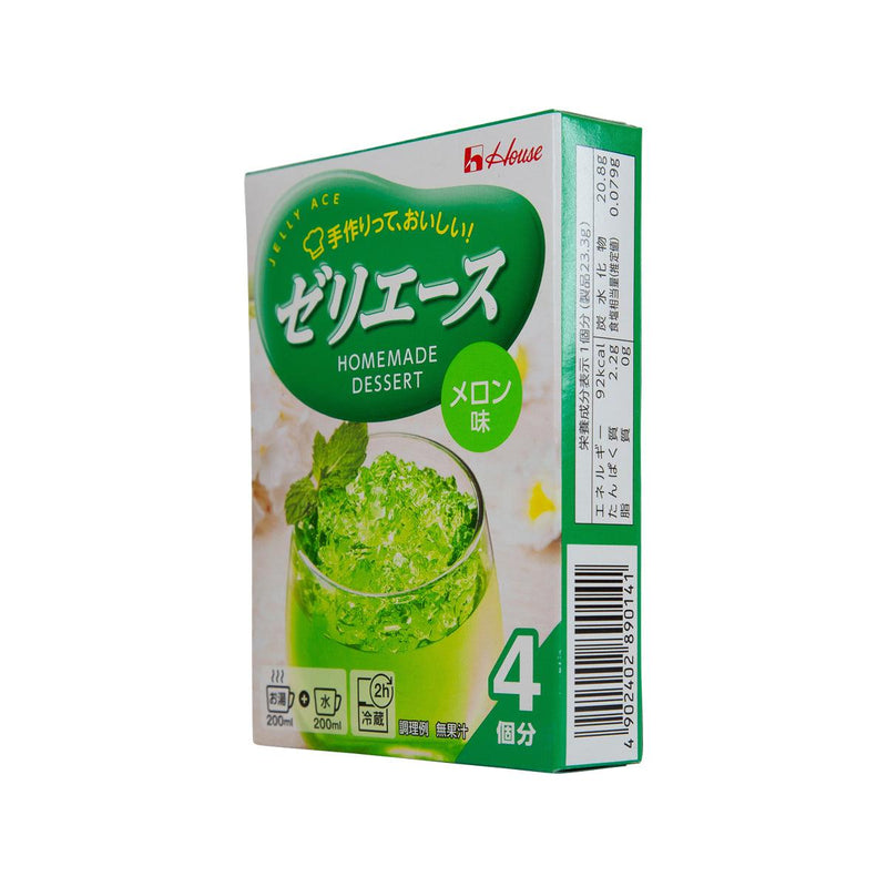 HOUSE Jelly Ace Jelly Powder - Melon Flavor  (93g)