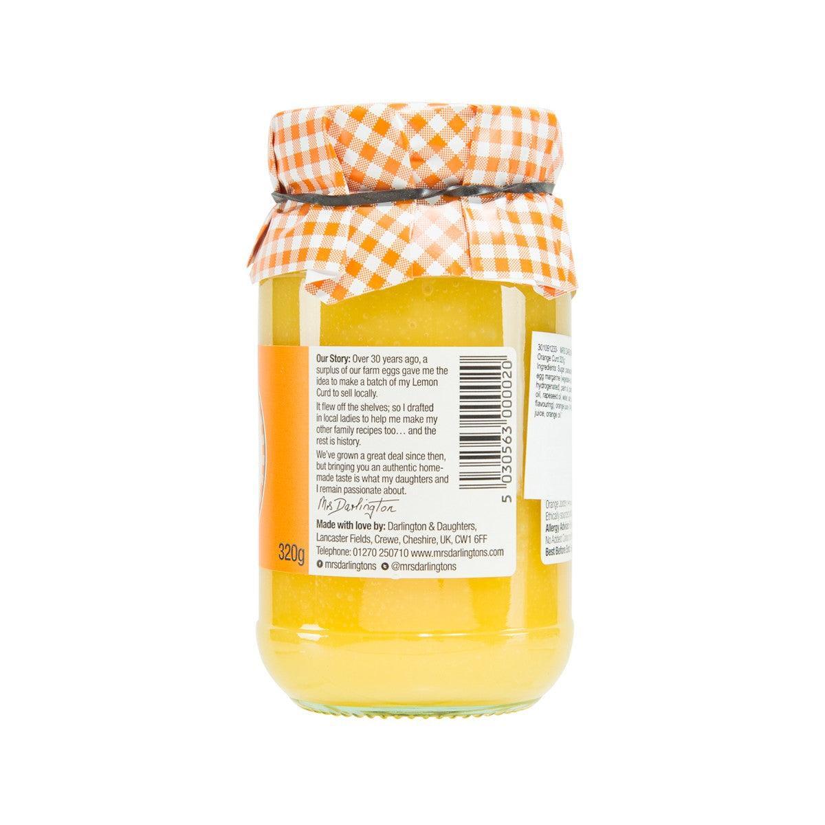 MRS DARLINGTON'S Orange Curd  (320g)