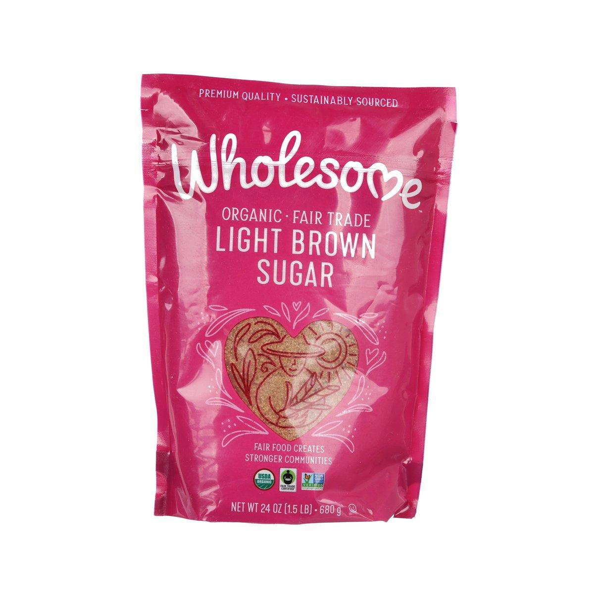 WHOLESOME SWEETENERS 有機淡黃糖  (680g)