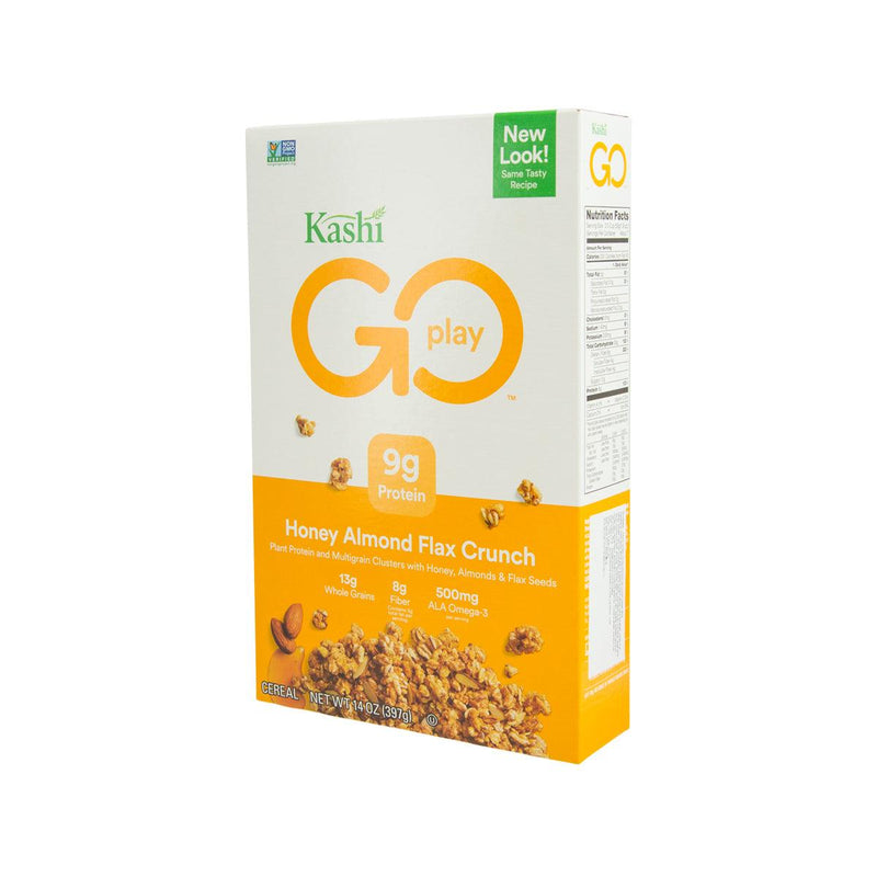 KASHI Go Honey Almond Flax Crunch Cereal  (397g)