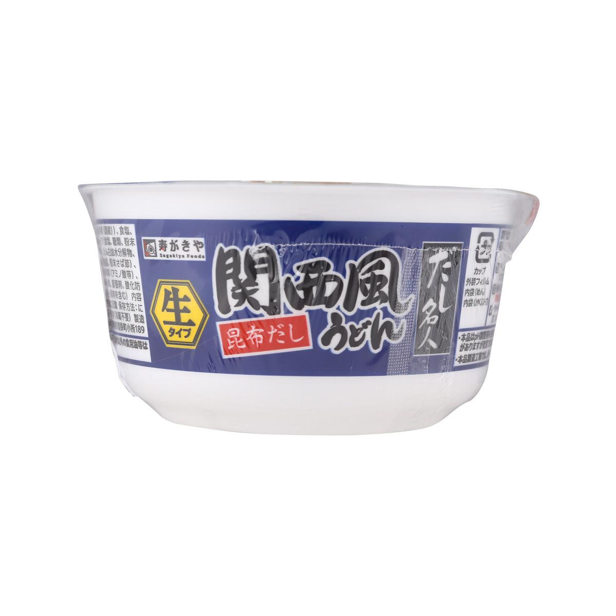 SUGAKIYA Dashimeijin Instant Kansai Style Udon Noodle  (130g)