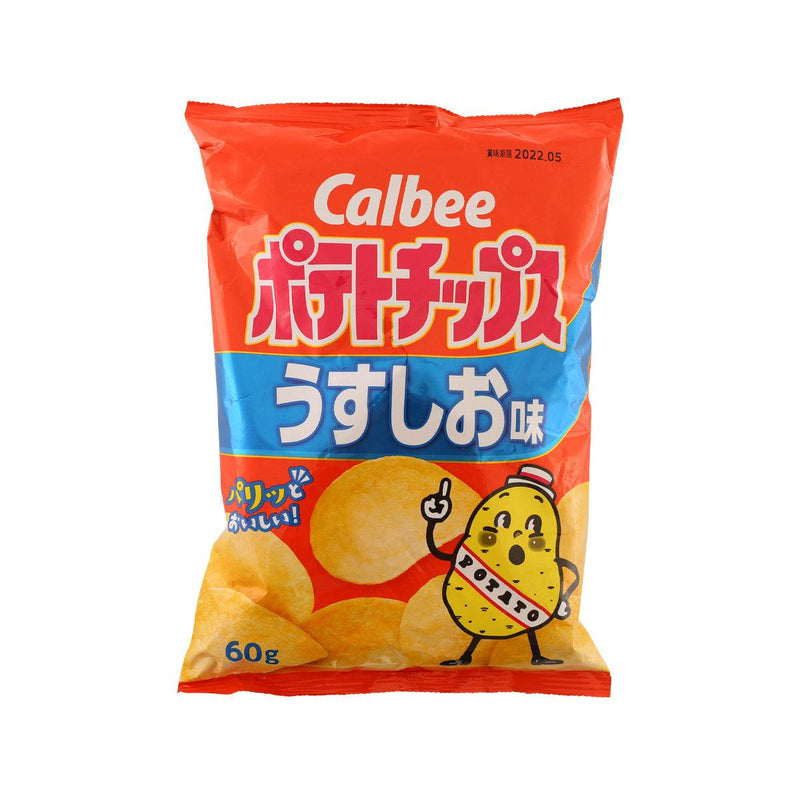 CALBEE Potato Chips - Light Salt  (60g)