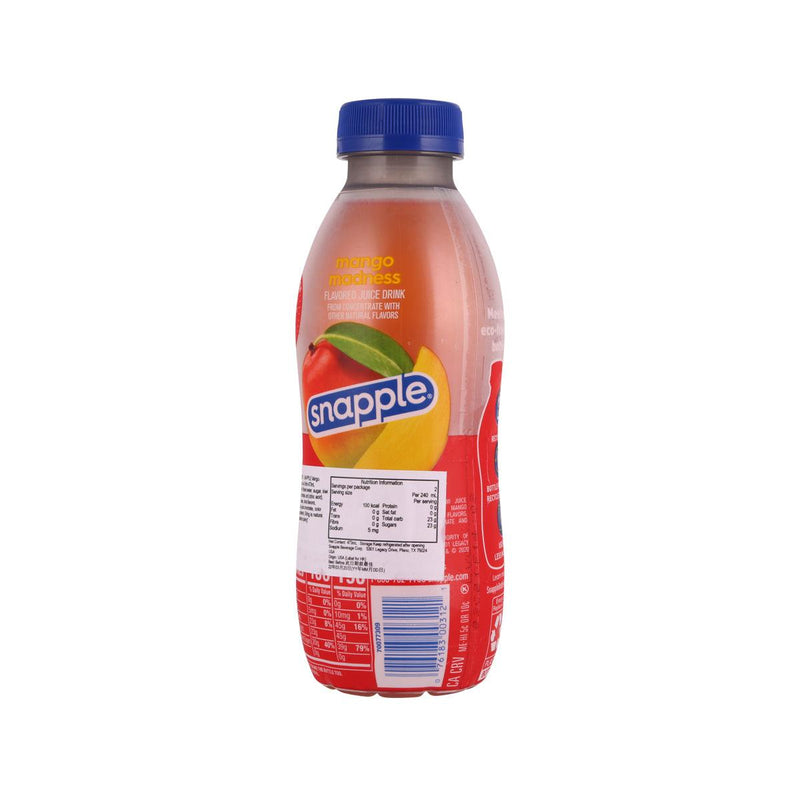 SNAPPLE Mango Madness Juice Drink  (473mL)