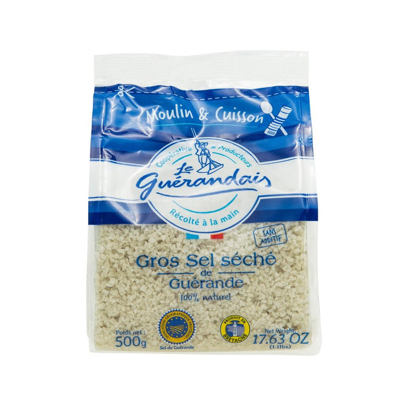 LE GUERANDAIS Dried Coarse Sea Salt for Grinder  (500g)