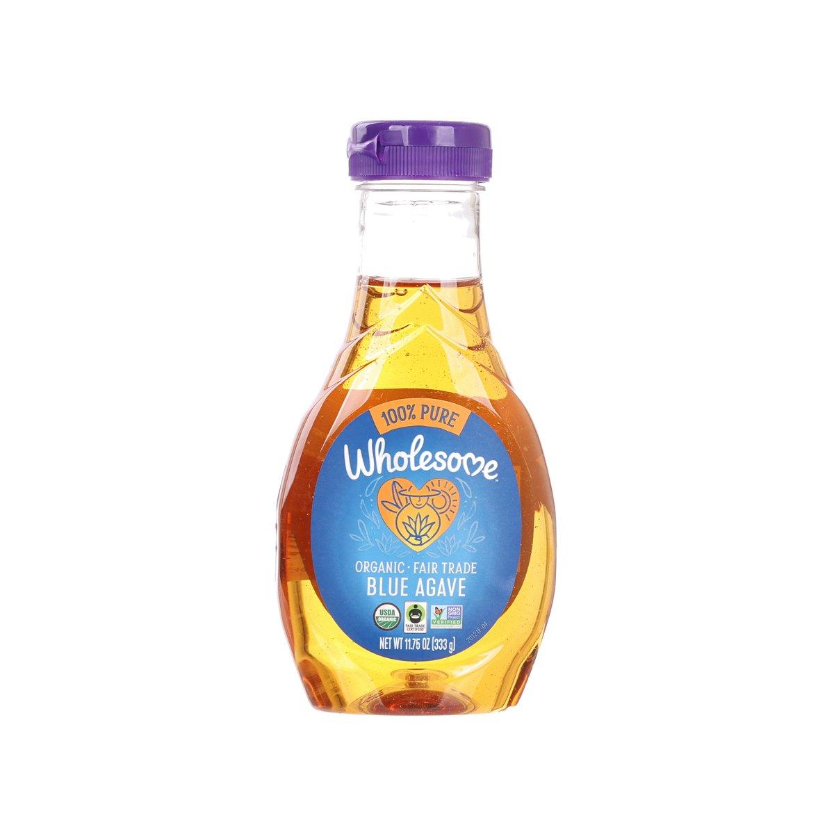 WHOLESOME SWEETENERS Organic Blue Agave Low Glycemic Sweetener  (333g)