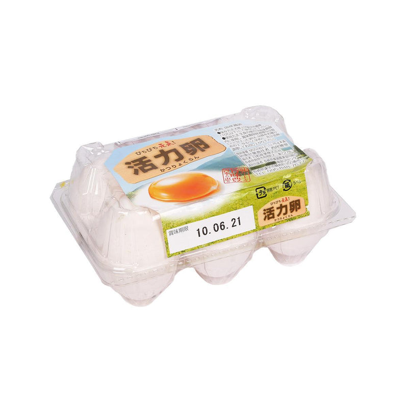 NAGASAKI UNZEN Katsuryo White Eggs  (6pcs)