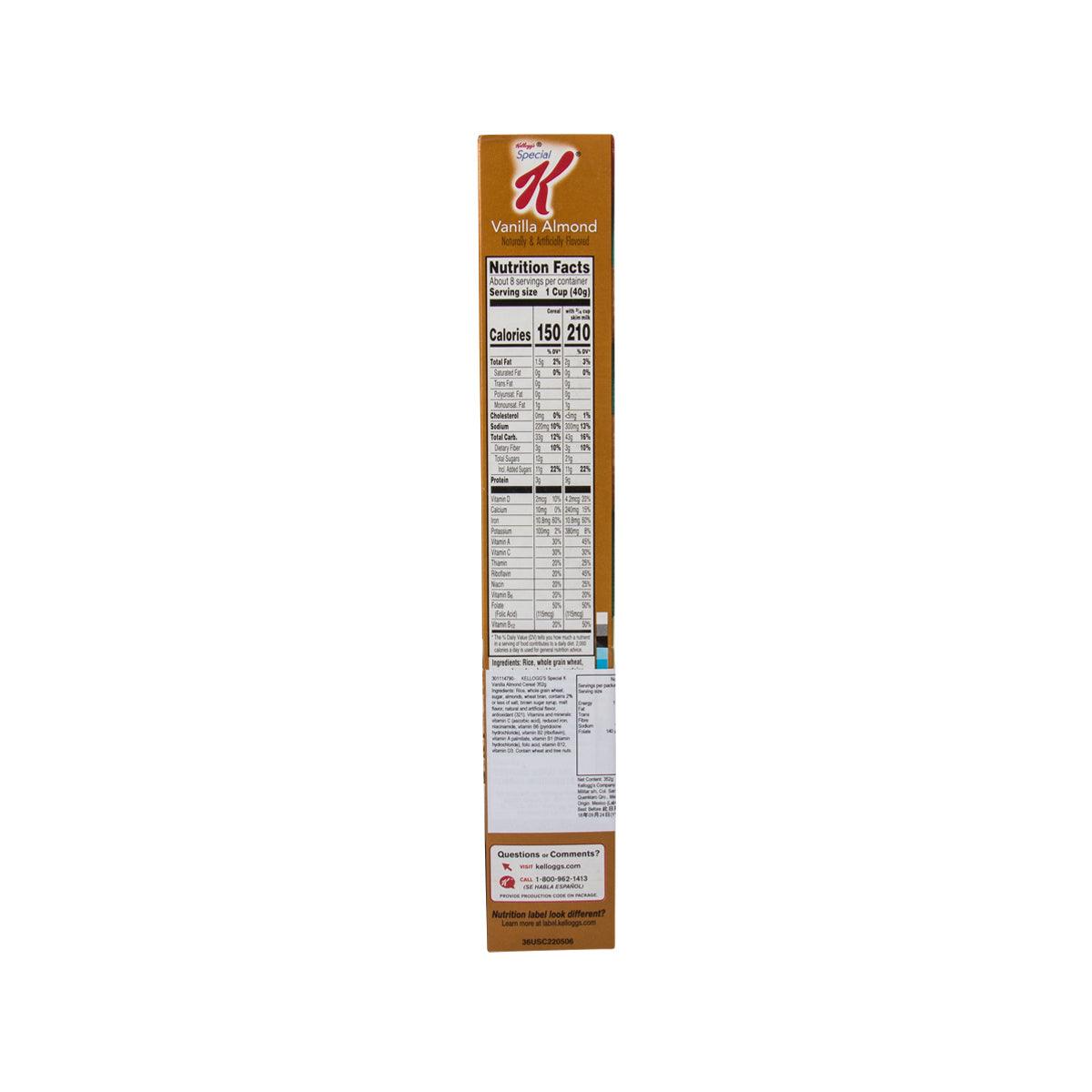 KELLOGG'S Special K Vanilla Almond Cereal (Mexico ver)  (354g)