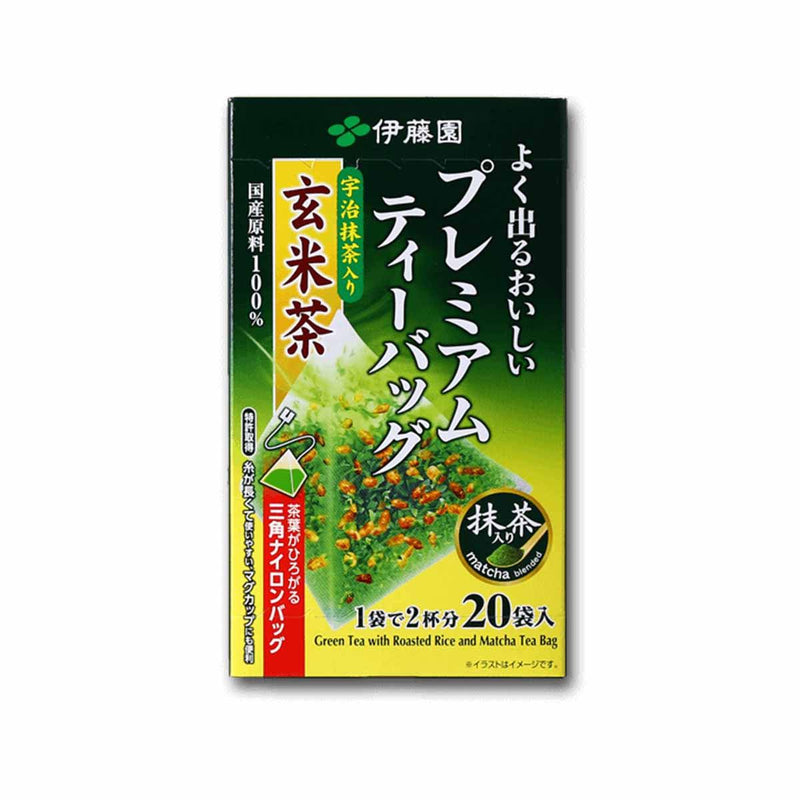 ITOEN Roasted Rice Tea with Matcha Tea Bag  (46g)