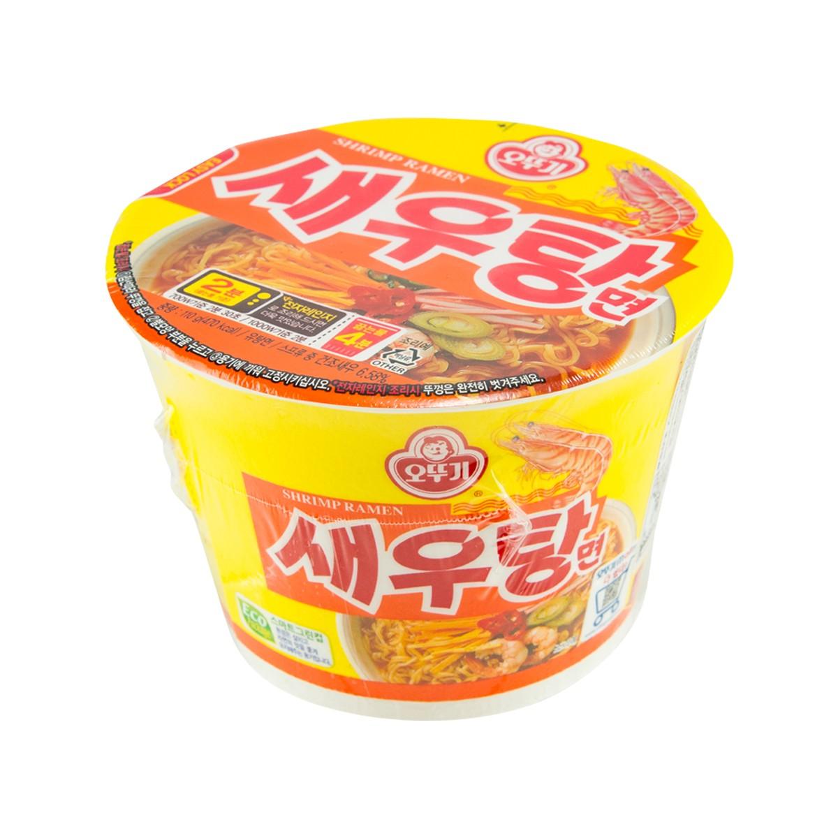 不倒翁 鮮蝦湯碗麵 (110g)