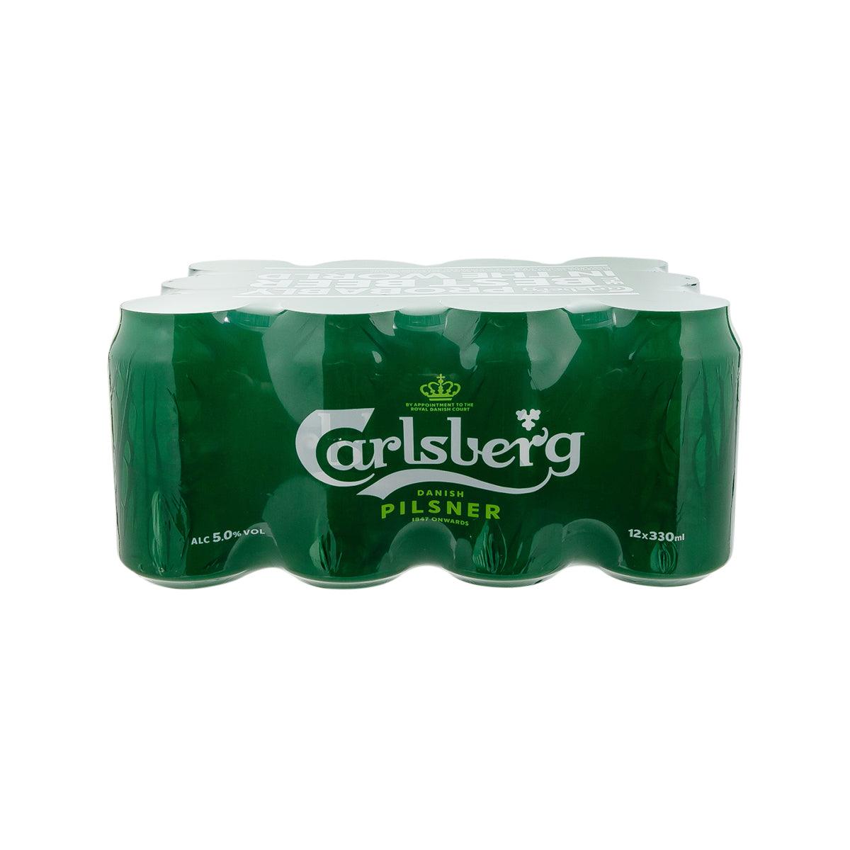 CARLSBERG 啤酒 (酒精濃度5%) (12 x 330mL)