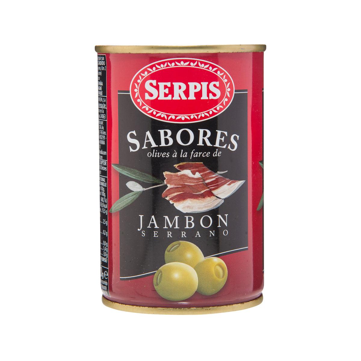 SERPIS Olives with Cured Ham  (300g)