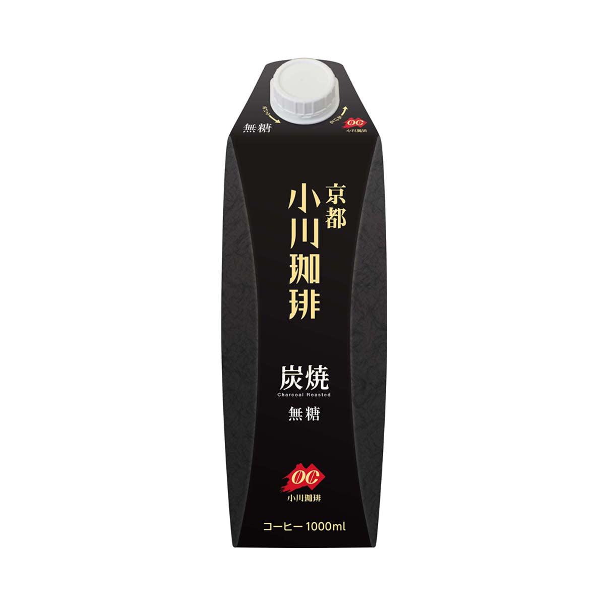 小川珈琲店 無糖碳燒咖啡  (1000mL)