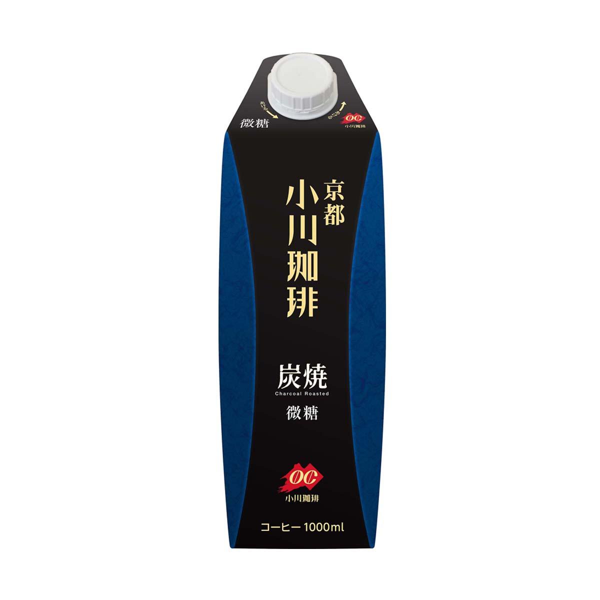 小川珈琲店 微糖碳燒咖啡  (1000mL)