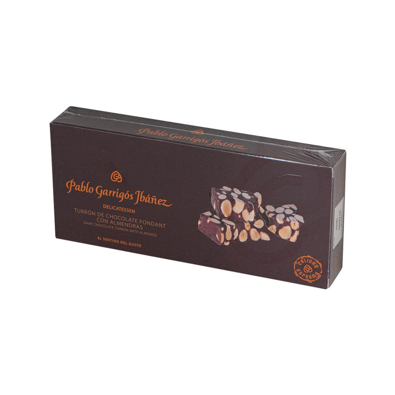 PABLO GARRIGOS IBANEZ Dark Chocolate Almonds Turron  (300g)