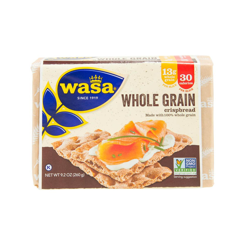 WASA Whole Grain Crispbread  (260g) - city&