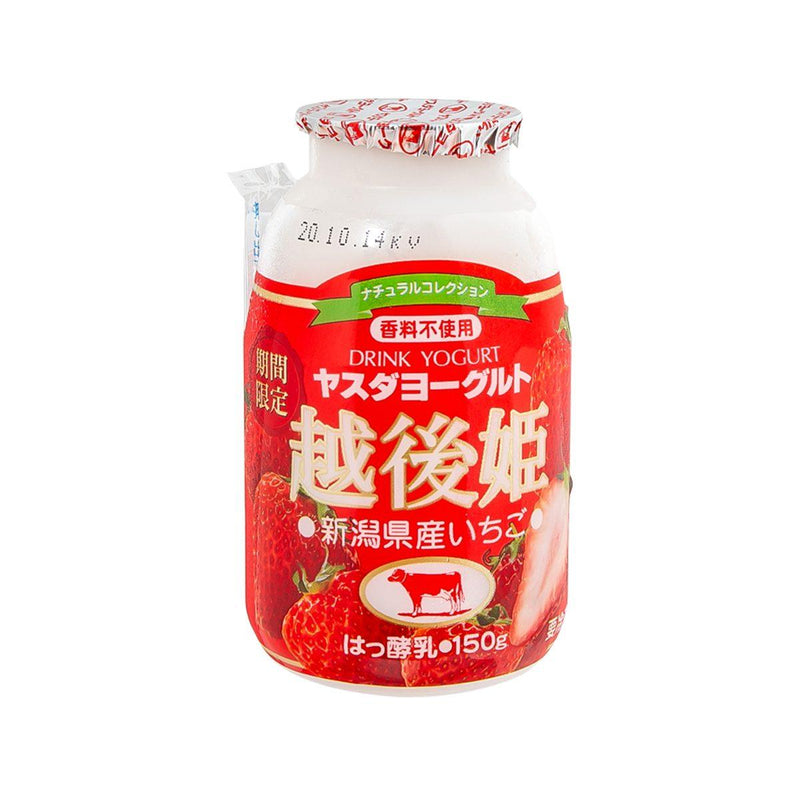 YASUDA Echigohime Strawberry Yogurt Drink  (150g) - city&