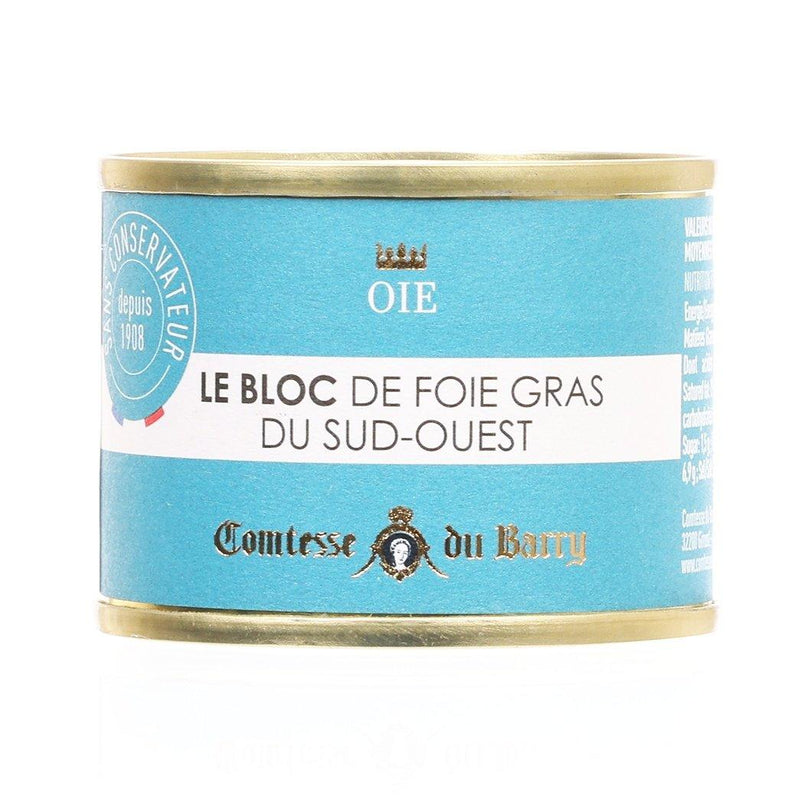 COMTESSE DU BARRY Block of Goose Foie Gras from Sud-Ouest  (65g)