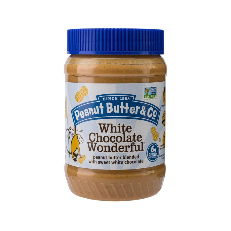 PEANUT BUTTER & CO. White Chocolatey Wonderful Peanut Butter Spread  (454g)