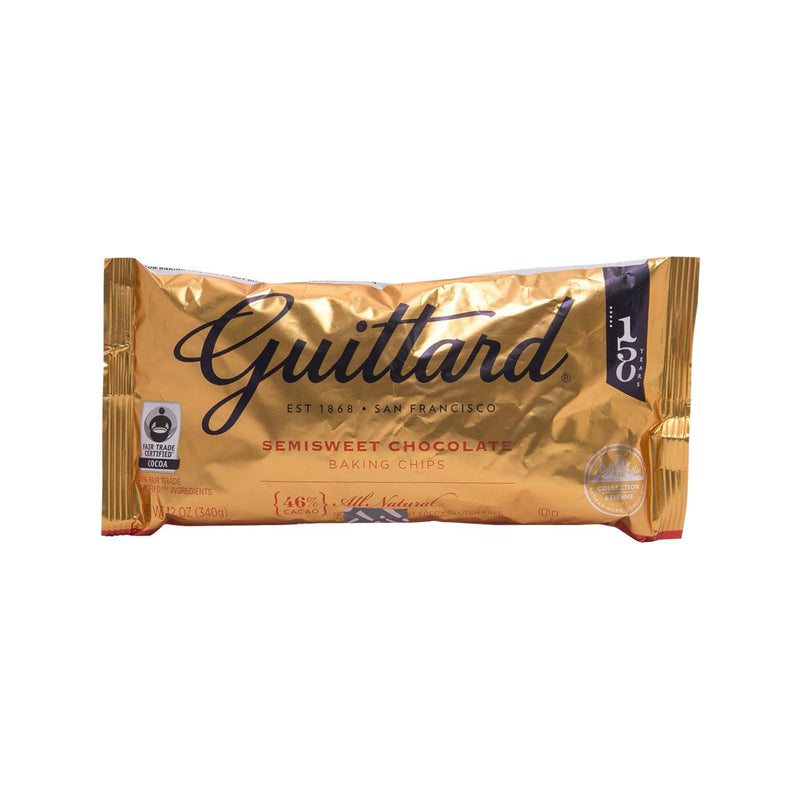 GUITTARD Semisweet Chocolate Baking Chips  (340g)