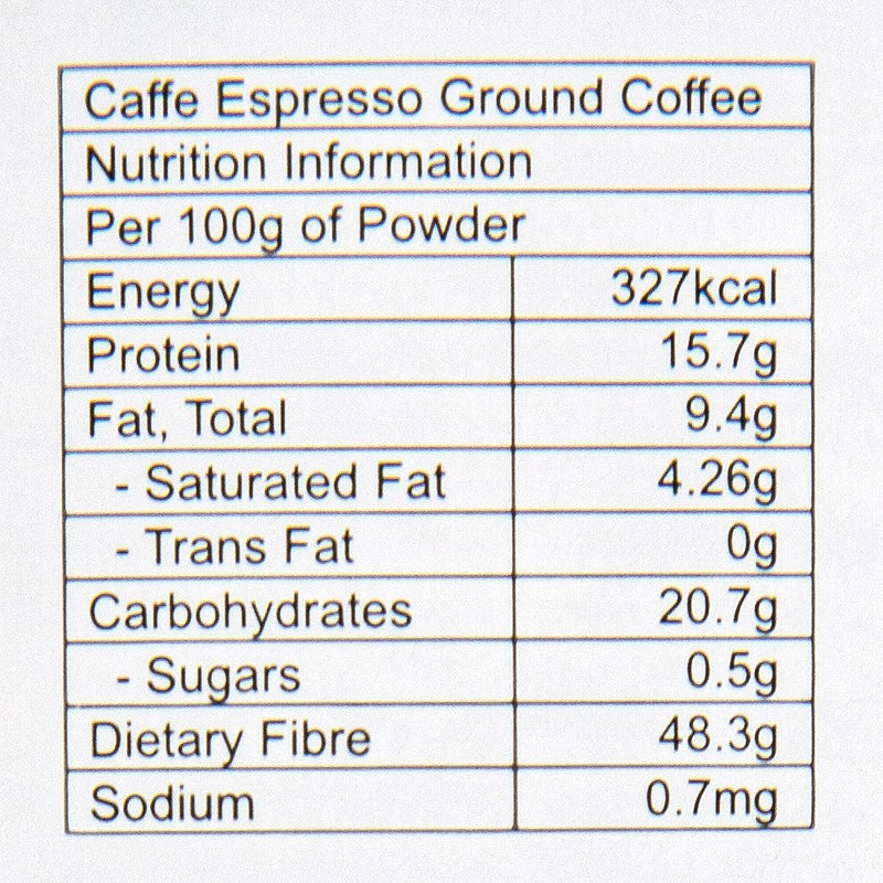 LAVAZZA Caffe Espresso Ground Coffee  (250g)