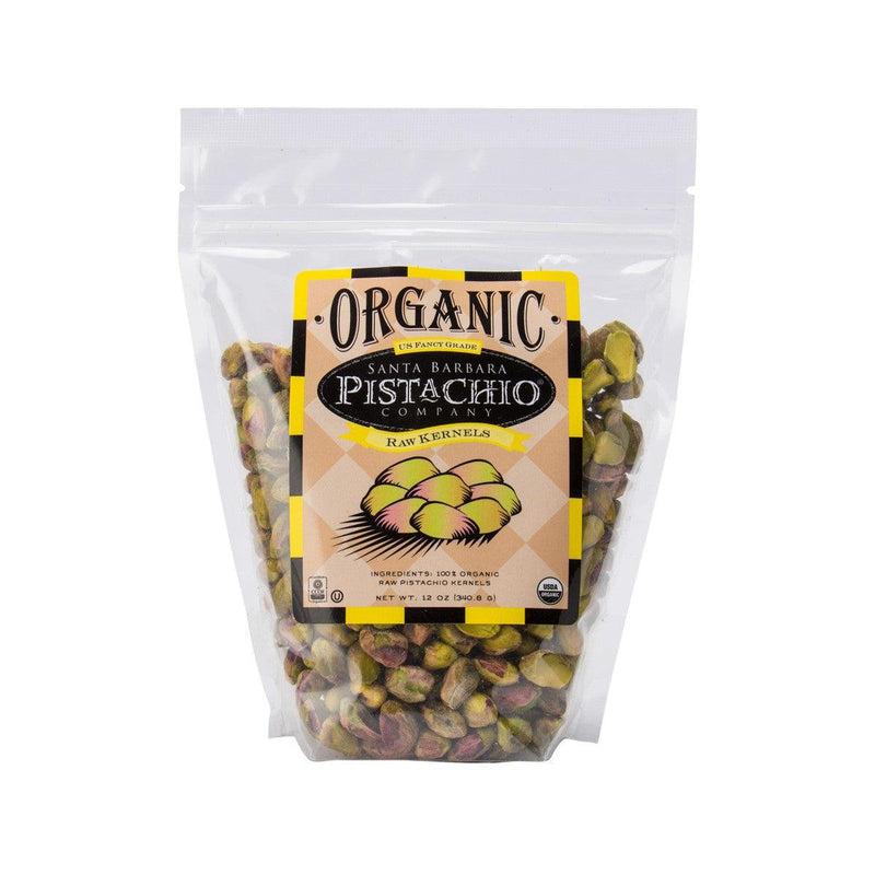 SANTA BARBARA Organic Raw Pistachio Kernels  (340.8g)