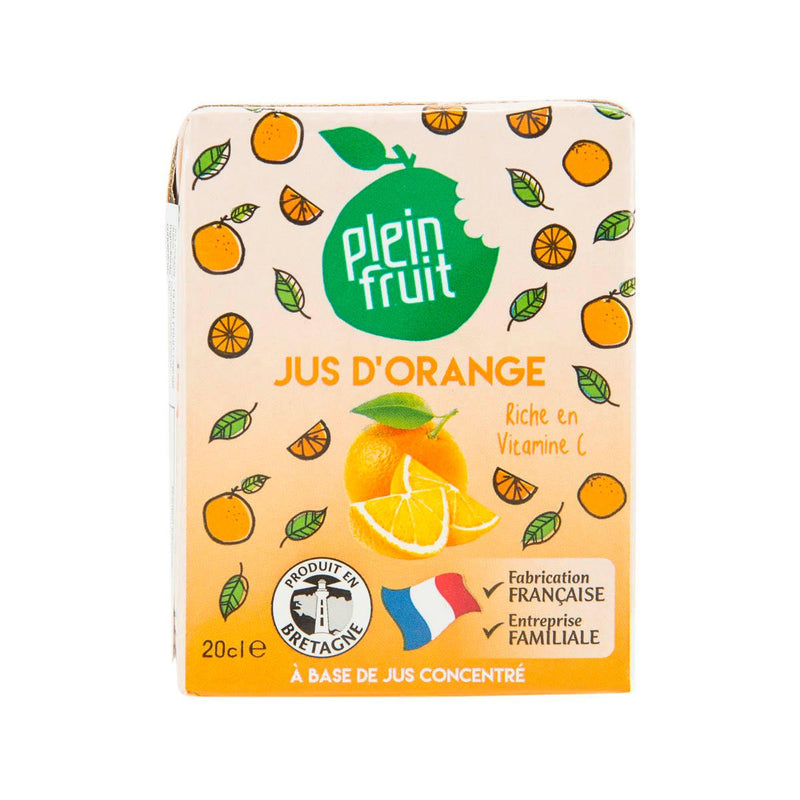 PLEIN FRUIT Orange Juice - from Concentrate  (200mL)