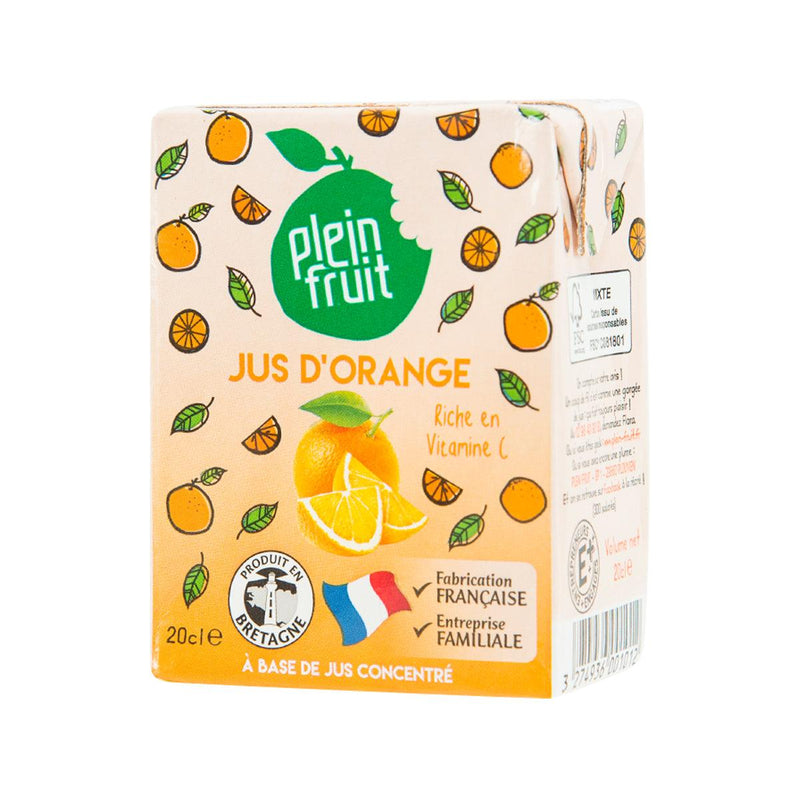 PLEIN FRUIT Orange Juice - from Concentrate  (200mL)