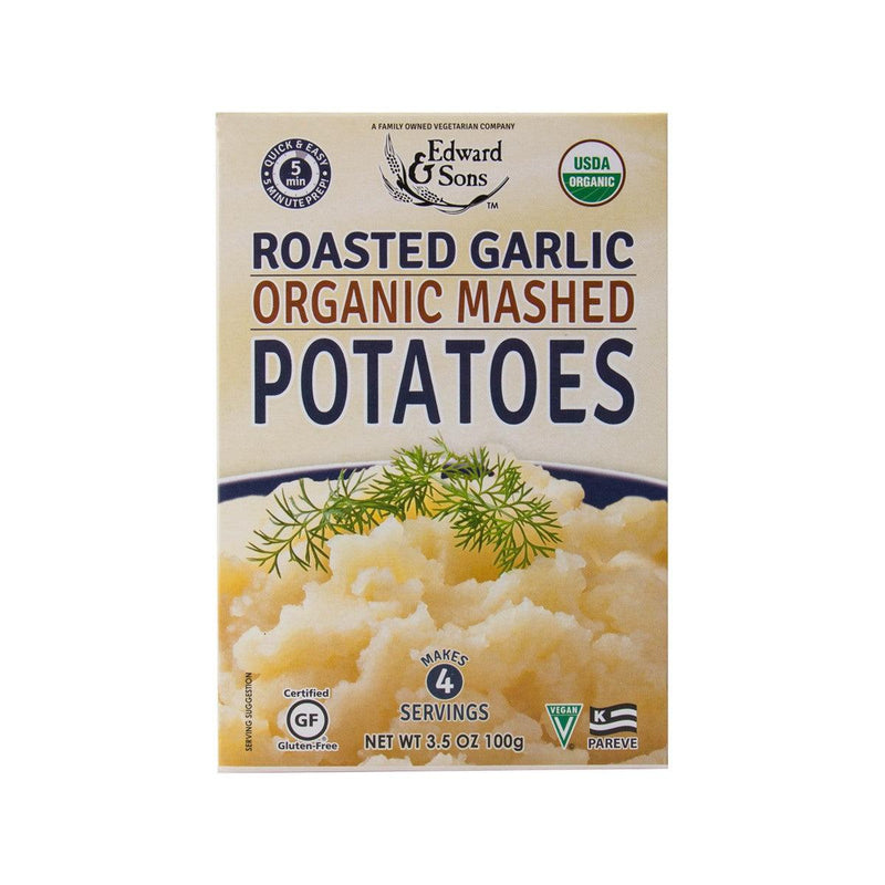 EDWARD & SONS Organic Mashed Potatoes Mix - Roasted Garlic  (100g)