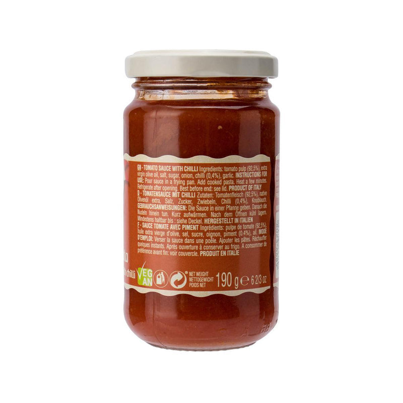 MONTANINI Arrabbiata Tomato Sauce with Chilli  (190g)