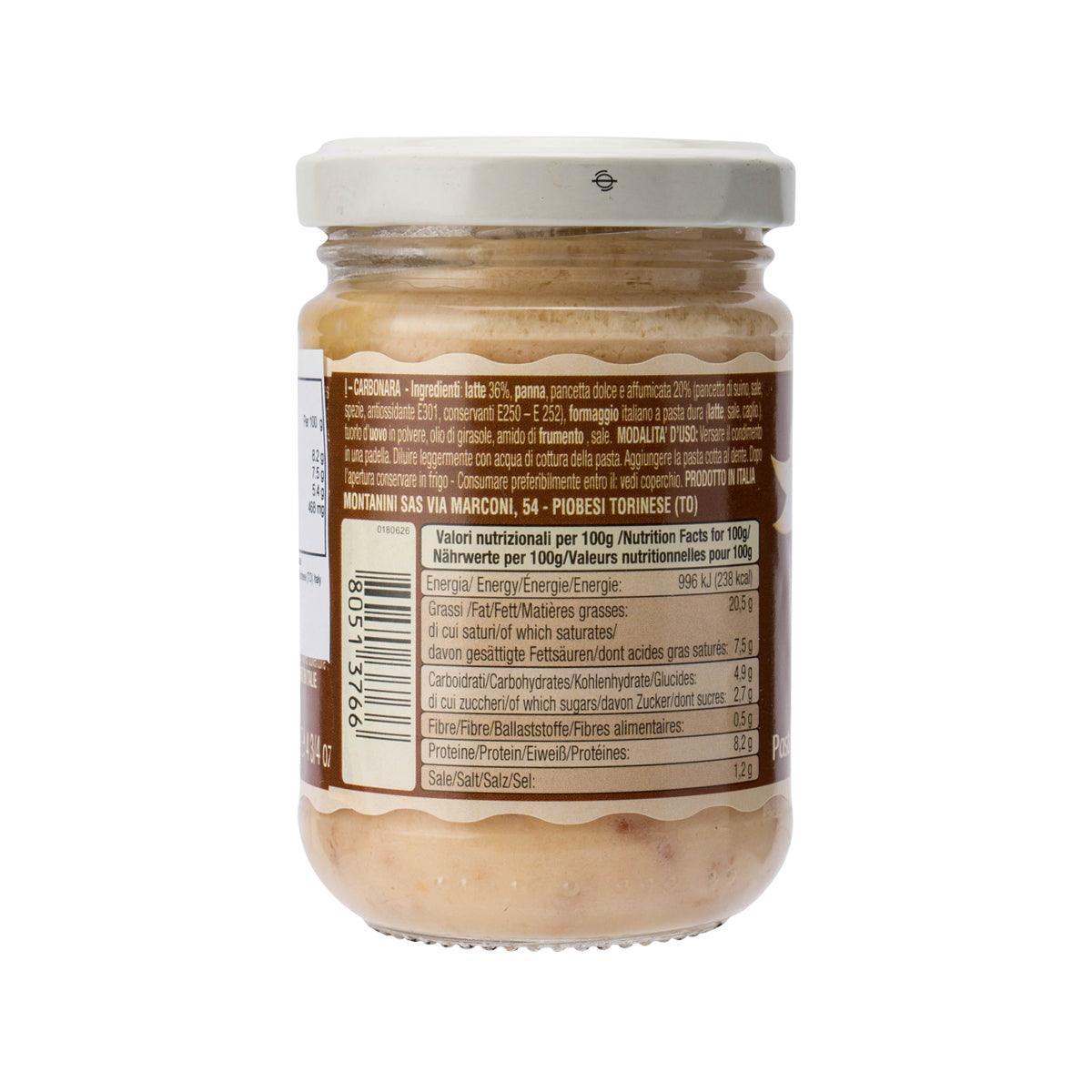 MONTANINI Carbonara Sauce  (140g)