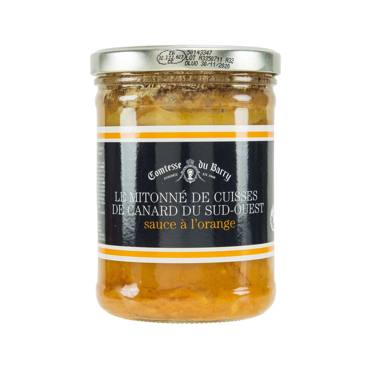 COMTESSE DU BARRY Duck Leg with Orange Sauce  (700g)