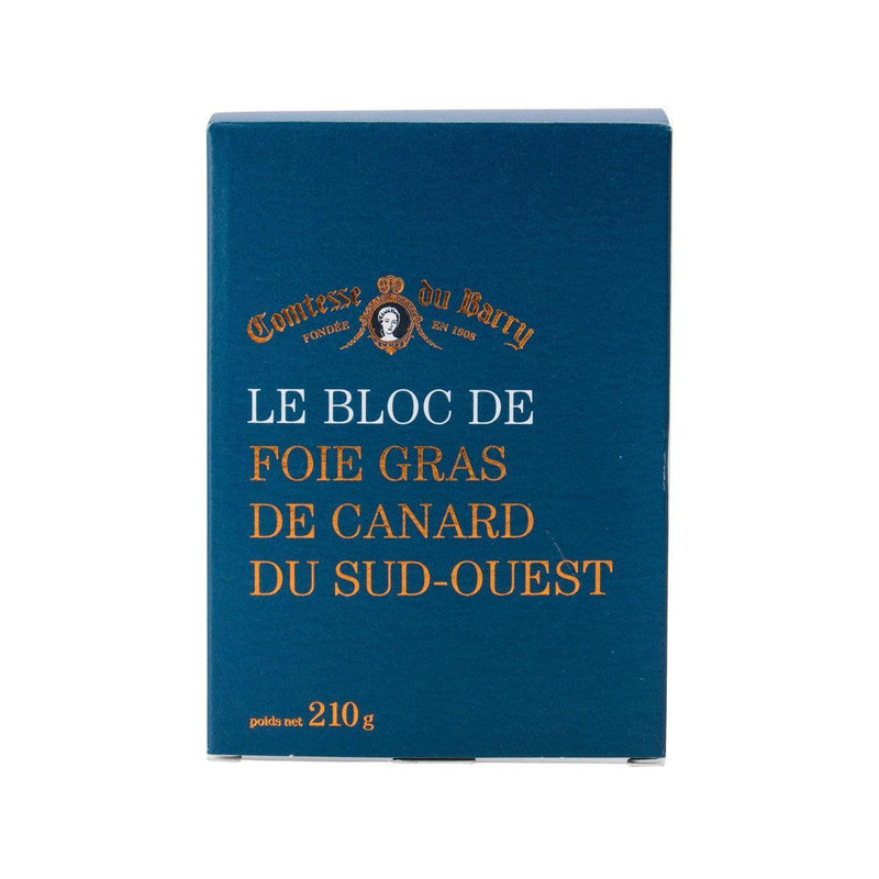 COMTESSE DU BARRY Block of Duck Foie Gras from Sud-Ouest  (210g)