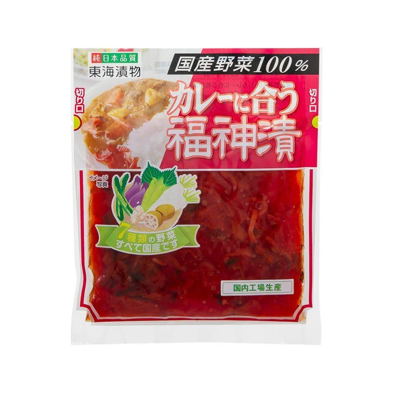 TOKAI Fukujinzuke Mixed Vegetable Pickles for Curry  (100g) - city&