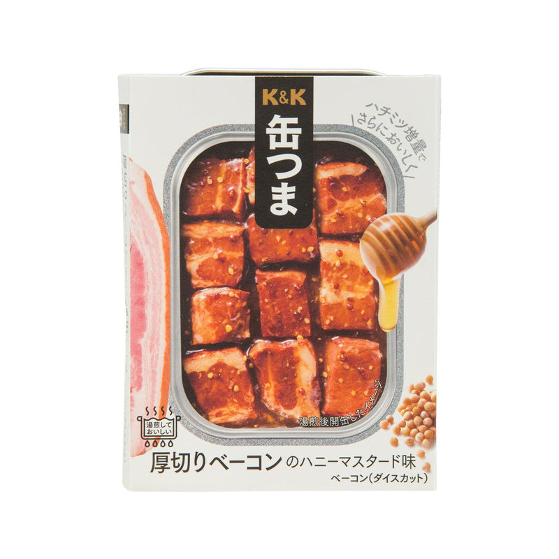 K&K Thick Sliced Bacon - Honey Mustard Flavor  (105g)