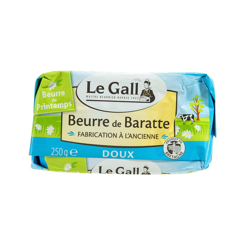 LE GALL Pasteurized Churned Butter - Unsalted  (250g)