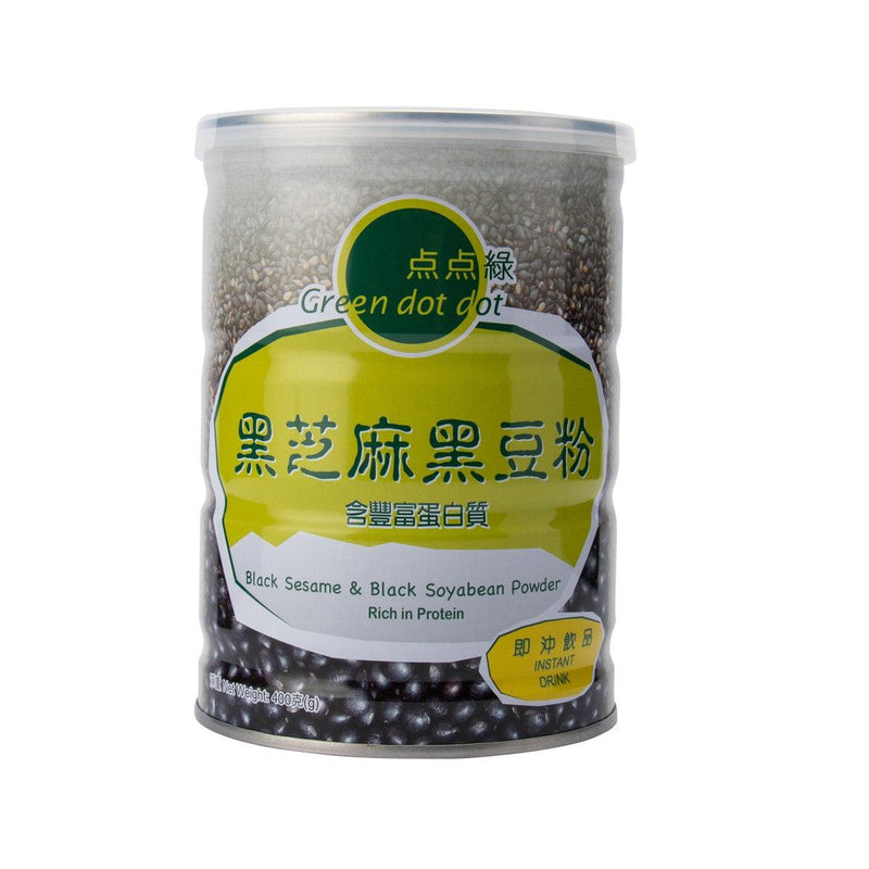 GREEN DOT DOT Black Sesame & Black Soyabean Powder  (400g)