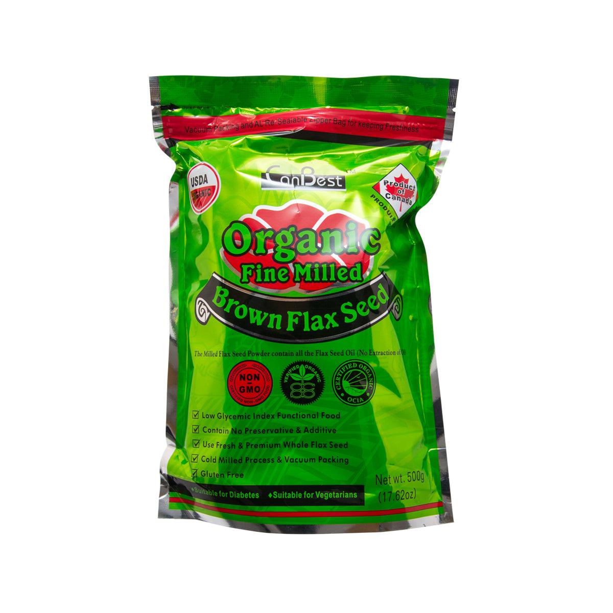 CANBEST 有機亞麻子粉  (500g)