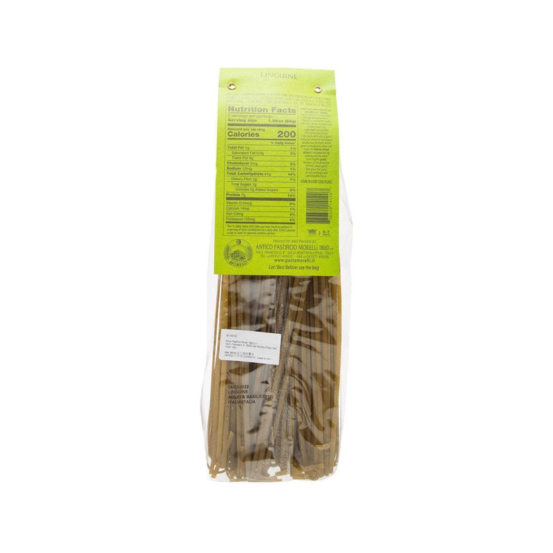 MORELLI Garlic & Basil Linguine with Wheat Germ  (250g)