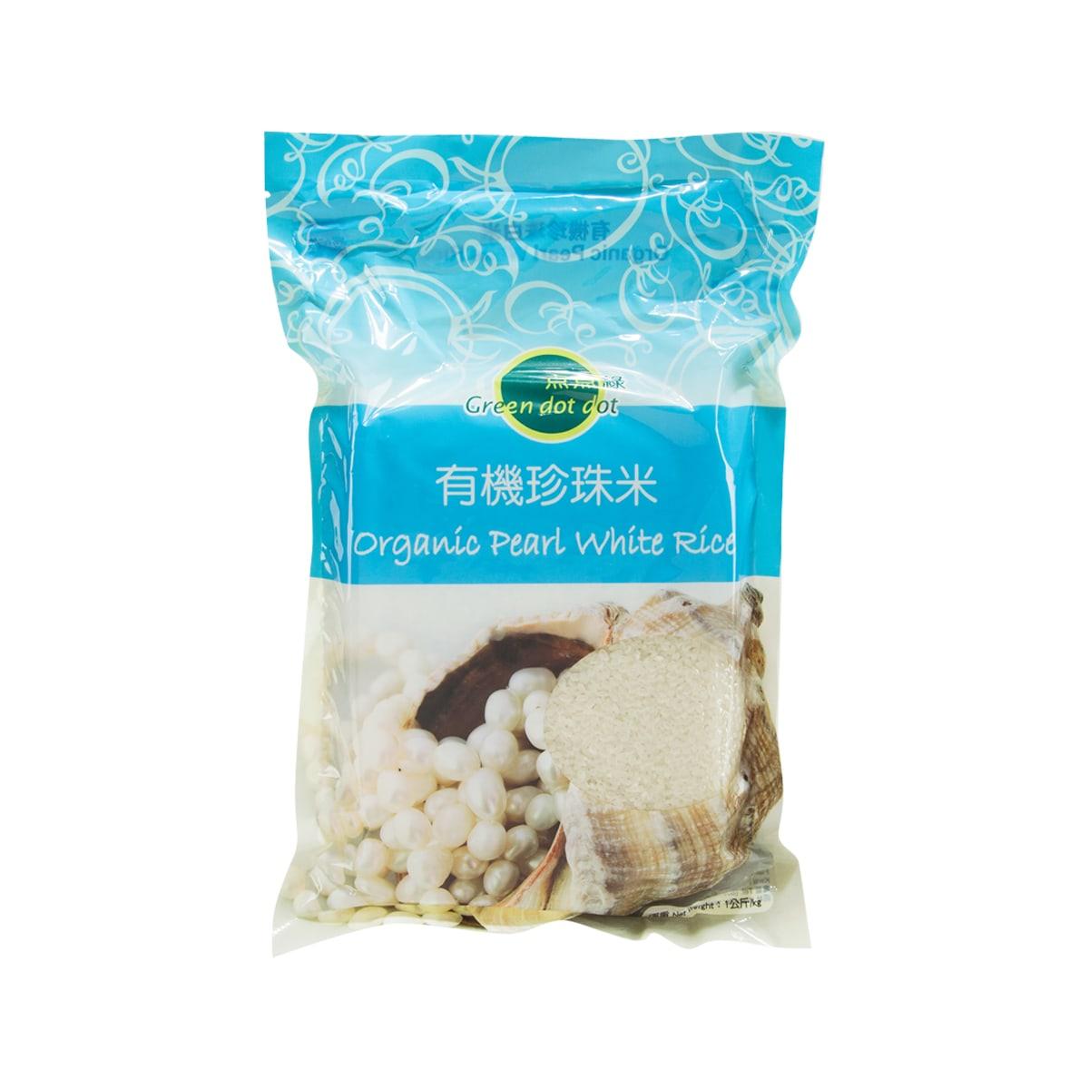 GREEN DOT DOT Organic Pearl White Rice  (1kg)